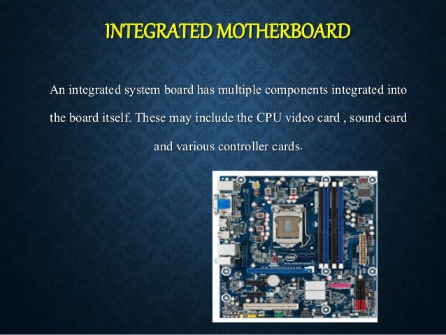 Motherboard ppt