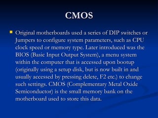 Motherboards (A+) | PPT