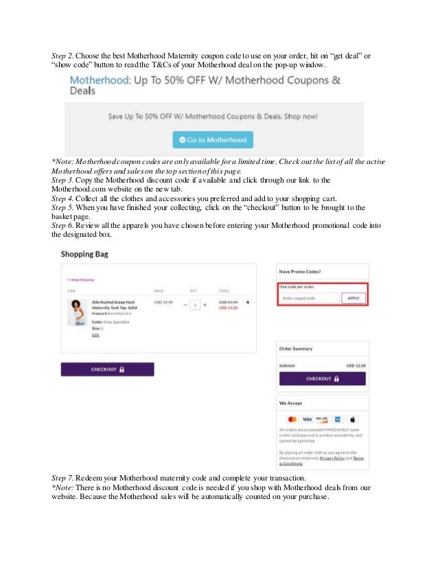 Motherhood coupon codes promos get maternity clothes at a discounte…