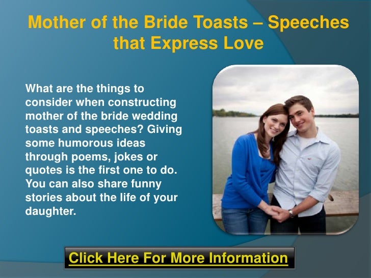 Mother of the Bride Toast - How to Make it Memorable - YouTube Mother of the Bride Toast - How to Make it Memorable - YouTube