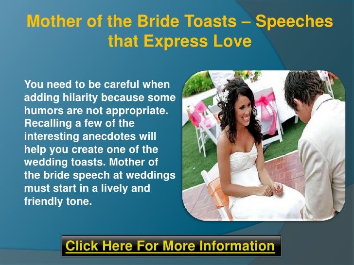 Mother of the bride words of wisdom picture