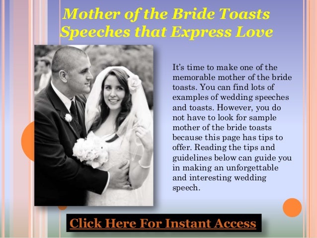 mother of the bride toasts speeches that express love 2 638