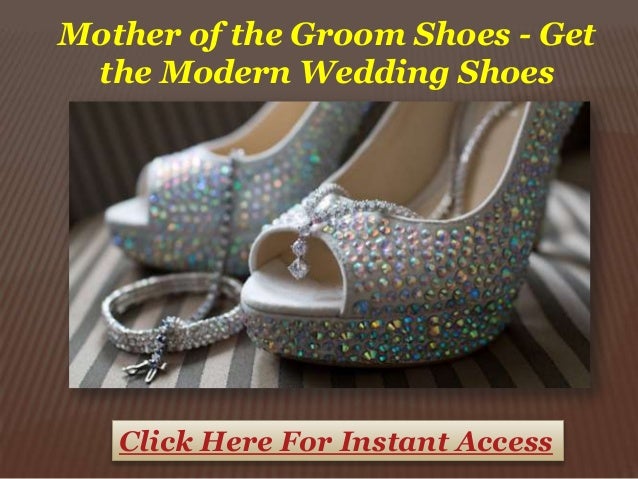 mother of the groom wedding shoes