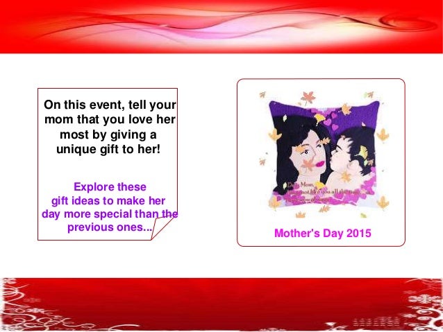 something special on mother's day