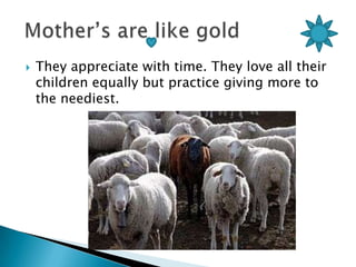 Mothers love to see their children eat heartilyA happy mother is one who sees her children gobbling up her food and asking for more