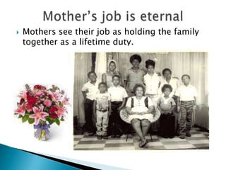 Mothers want more for you