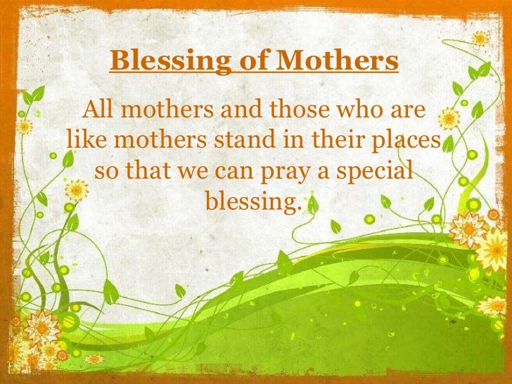 a mother's day blessing