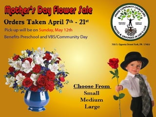 Mothers day flower sale