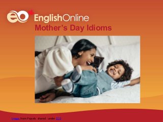 Mother’s Day Idioms
Image from Piqsels shared under CC0
 