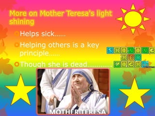 She was a school principal…..