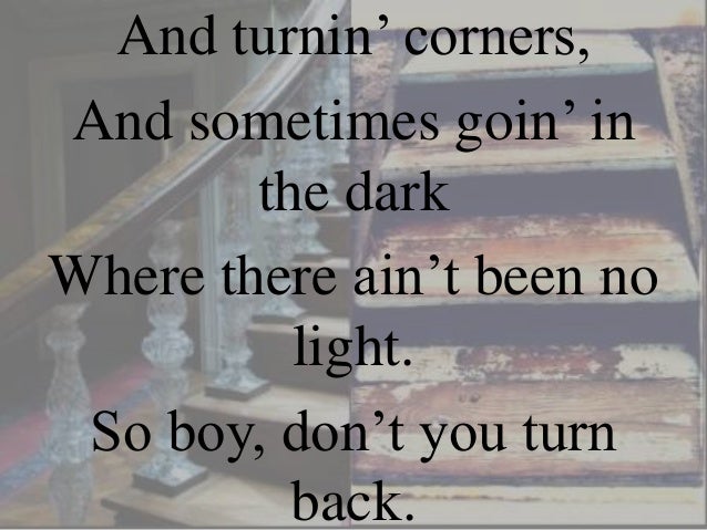 Thoughtless Words Entry 8 Mother To Son