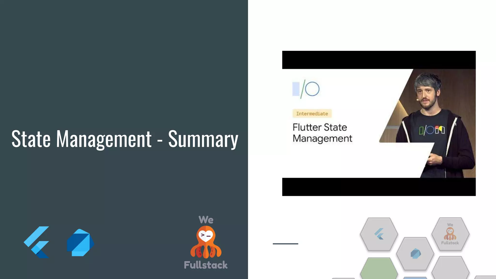 State Management - Summary
 