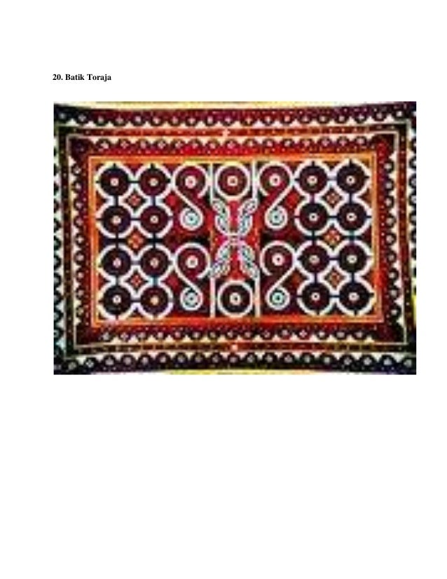 Motif batik di berbagai daerah indonesia