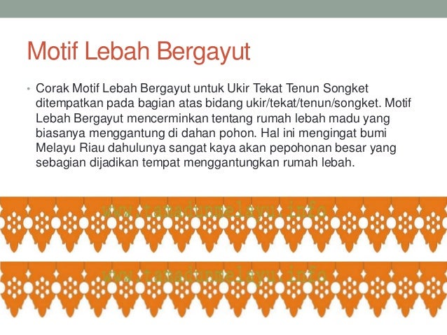 Motif dan ukiran melayu riau