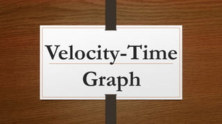 Velocity-Time
Graph
 