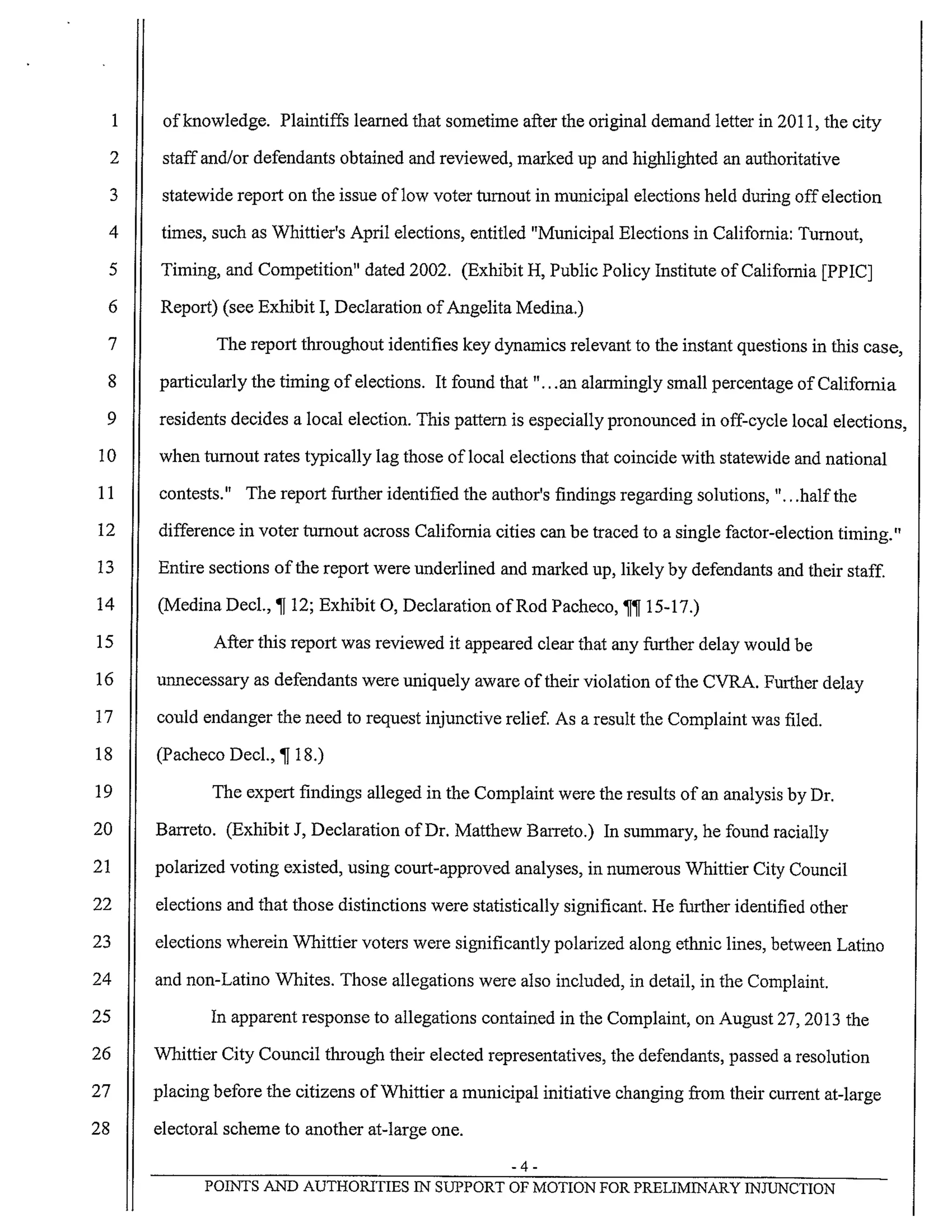 Dec. 5, 2013 Motion for pi