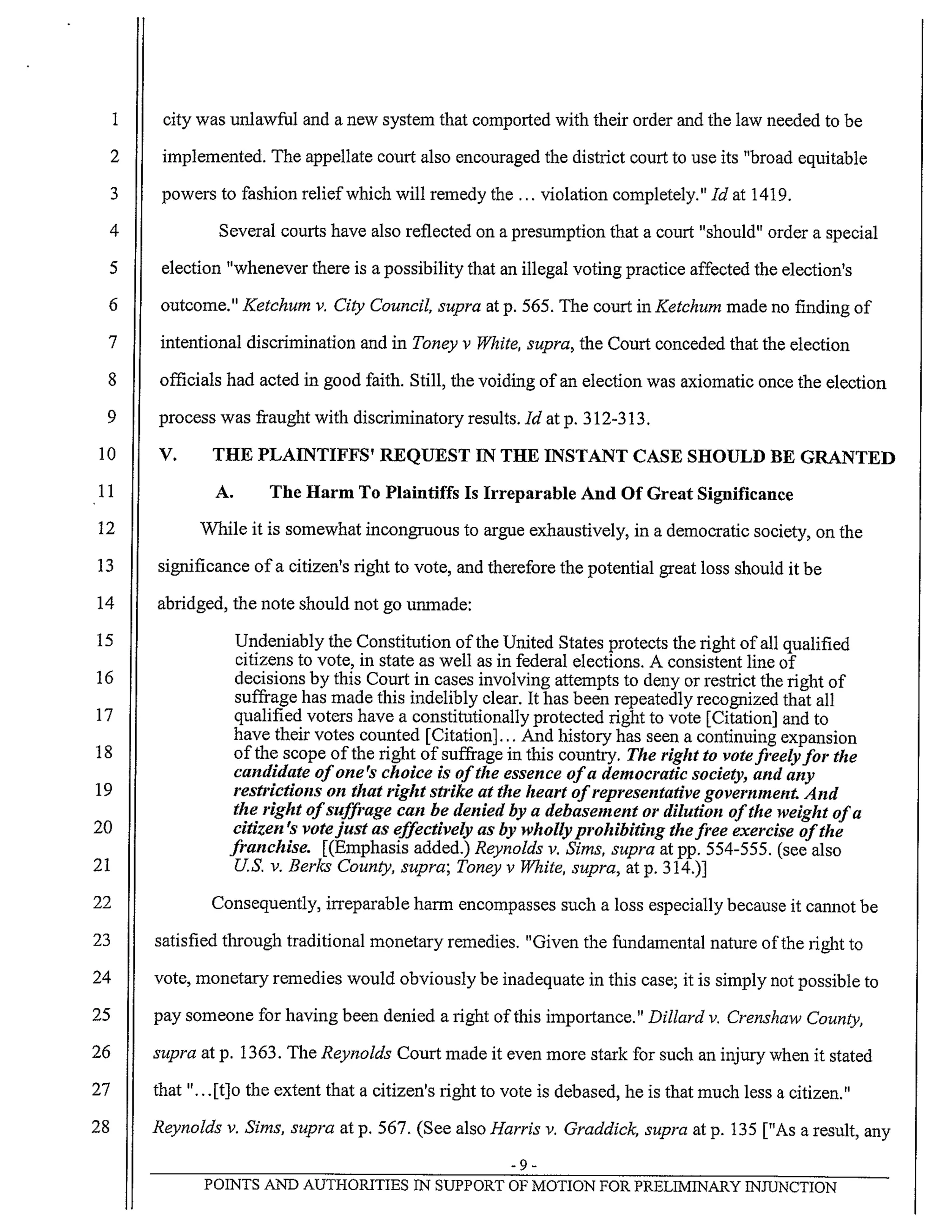 Dec. 5, 2013 Motion for pi