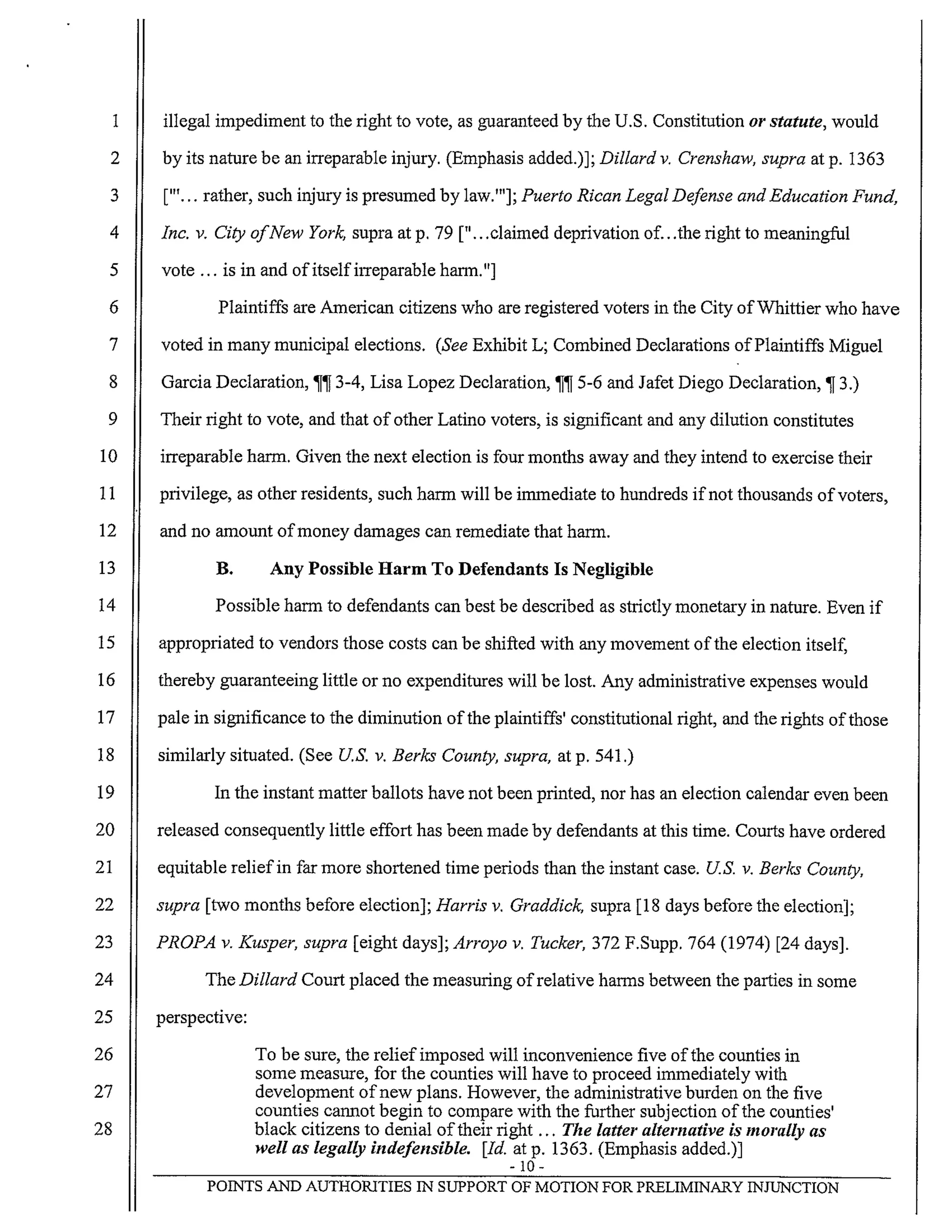 Dec. 5, 2013 Motion for pi