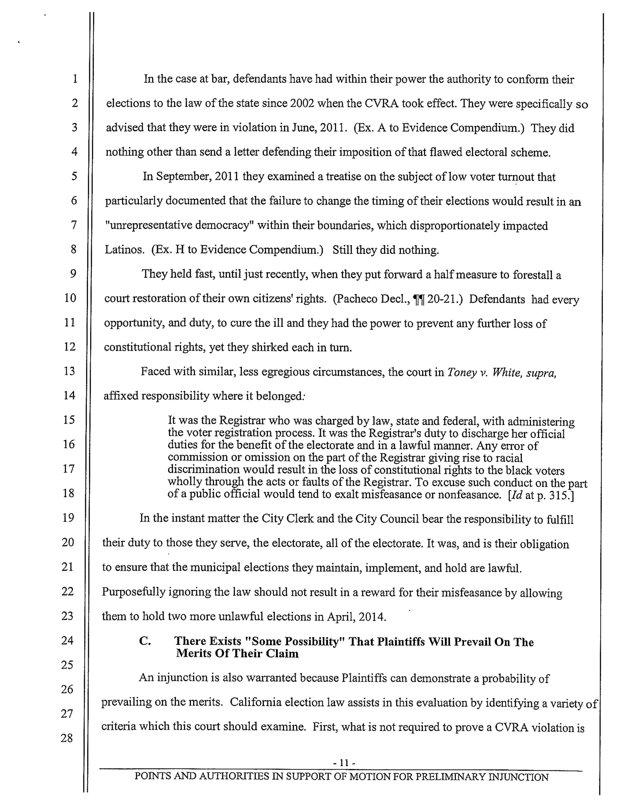 Dec. 5, 2013 Motion for pi