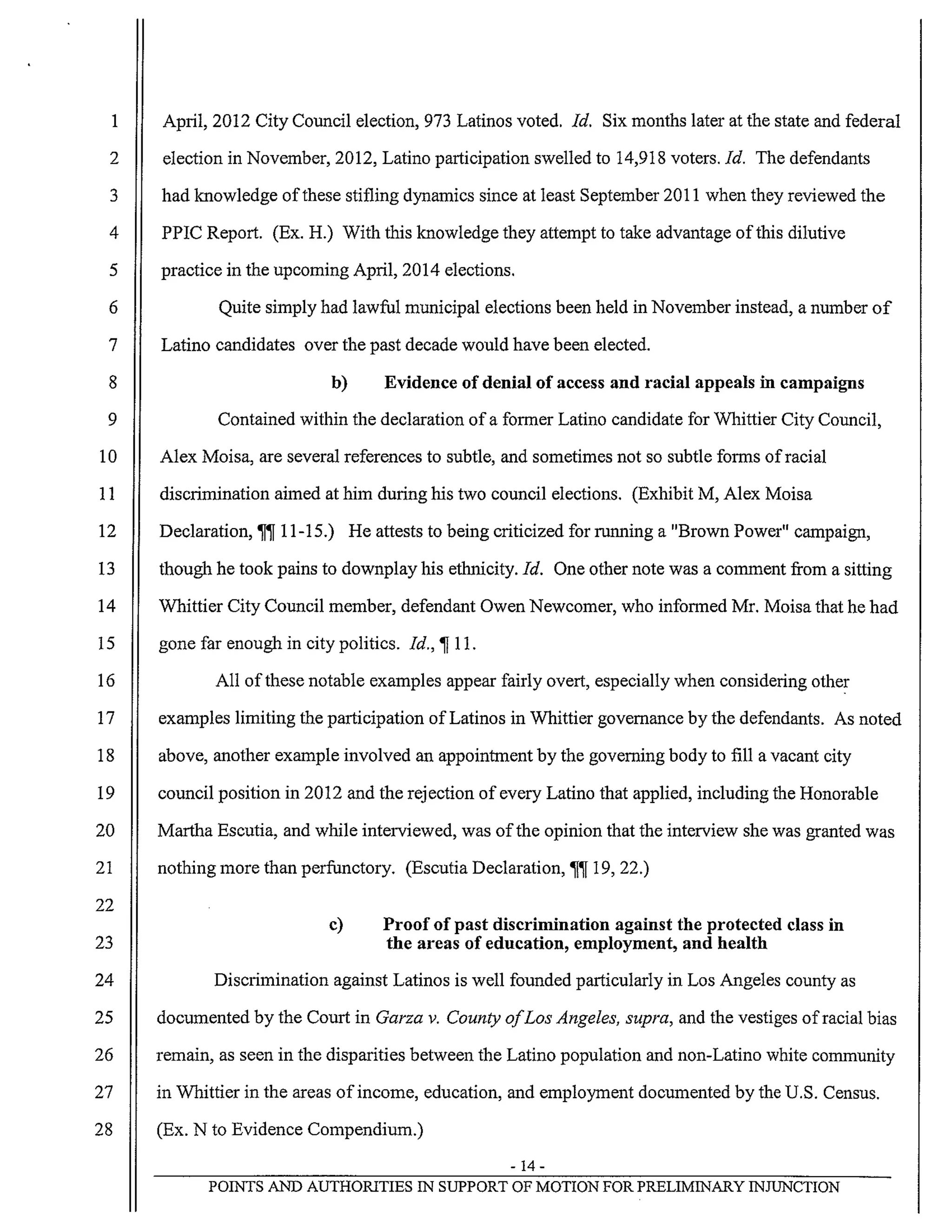 Dec. 5, 2013 Motion for pi