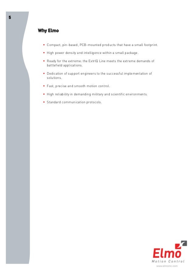 Motion control application forradio controlled robot