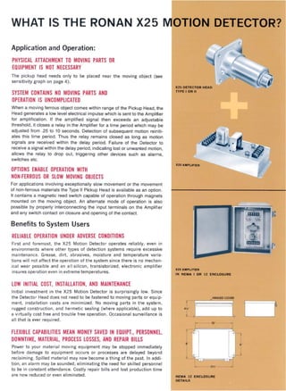 Motion Failure Detector for Material Conveyors