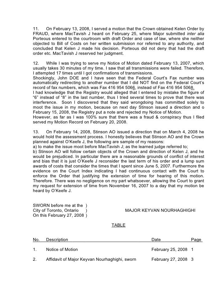 Motion Reconsideration