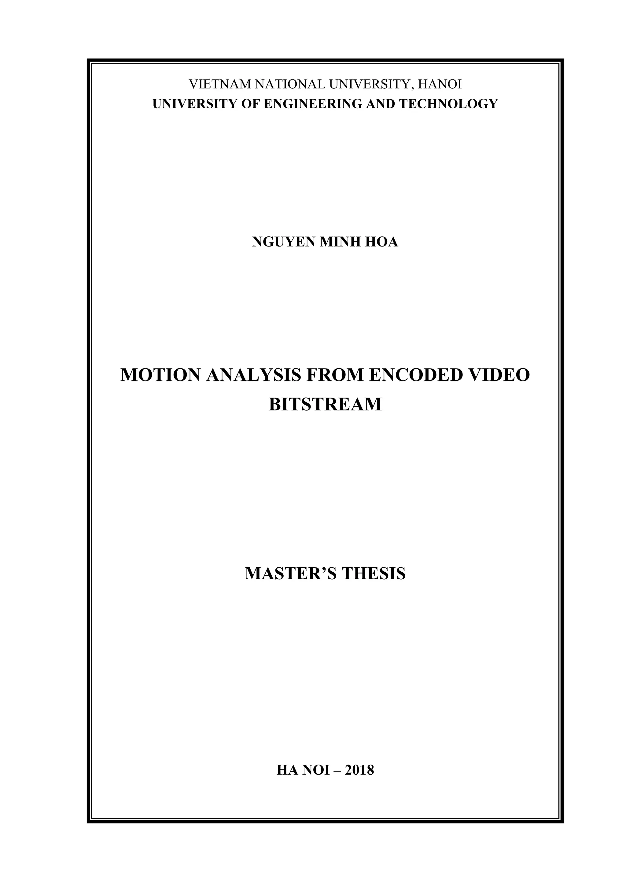 Motion analysis from encoded video bitstream.pdf