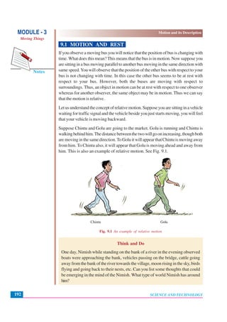 Motion and its description | PDF