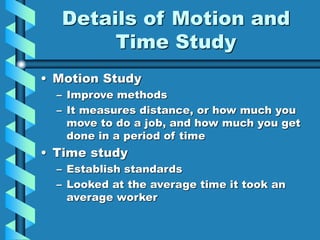 Motion and Time Study Presentation Mayra Calderon.ppt