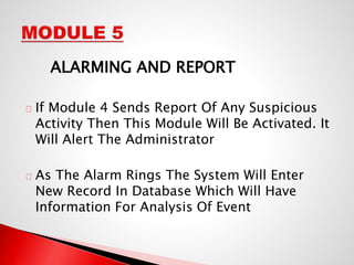 Motion based security alarm | PPSX