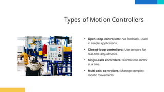 Motion Controllers for Robotics - Oracle Robotics | PPTX