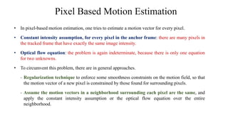 Motion Estimation - umit 5 (II).pdf | 3-D Graphics | Computer Software ...