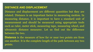 Explaining Distance MOTION EXPLORATION.pptx