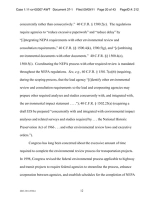 Case 1:11-cv-00307-AWT Document 37-1        Filed 09/09/11 Page 20 of 43     PageID #: 212
  !

  +,-+.//0-123!/4150/!154-!+,-60+.178023)9!!":!;)<)=)!>!&?::)*@+A)!!B50!/0C.2417,-6!

  /0D.7/0!4C0-+706!1,!E/0F.+0!0G+066780!H4H0/I,/J9!4-F!E/0F.+0!F02439!K3!

  EL7M-10C/417-C!NOPQ!/0D.7/0R0-16!I715!,150/!0-87/,-R0-142!/0870I!4-F!

  +,-6.21417,-!/0D.7/0R0-16S9!":!;)<)=)!>>!&?::)"@JAS!&?::)?@CAS!4-F!EL+M,RK7-7-C!

  0-87/,-R0-142!F,+.R0-16!I715!,150/!F,+.R0-16)9!!":!;)<)=)!>>!&?::)"@,AS!

  &?::)?@7A)!!;,,/F7-417-C!150!NOPQ!H/,+066!I715!,150/!/0D.7/0F!/0870I!76!R4-F410F!

  15/,.C5,.1!150!NOPQ!/0C.2417,-6)!!SeeS!e.g.S!":!;)<)=)!>!&?:&)T@4A@(A!@/0D.7/7-CS!

  F./7-C!150!6+,H7-C!H/,+066S!1541!150!204F!4C0-+3!EL7MF0-17U3!,150/!0-87/,-R0-142!

  /0870I!4-F!+,-6.21417,-!/0D.7/0R0-16!6,!150!204F!4-F!+,,H0/417-C!4C0-+706!R43!

  H/0H4/0!,150/!/0D.7/0F!4-423606!4-F!61.F706!+,-+.//0-123!I715S!4-F!7-10C/410F!I715S!

  150!0-87/,-R0-142!7RH4+1!61410R0-1!)!)!)!)9AV!":!;)<)=)!>!&?:*)*?@4A!@/0D.7/7-C!4!

  F/4U1!OWX!K0!H/0H4/0F!E+,-+.//0-123!I715!4-F!7-10C/410F!I715!0-87/,-R0-142!7RH4+1!

  4-423606!4-F!/02410F!6./8036!4-F!61.F706!/0D.7/0F!K3!)!)!)!150!N417,-42!Y761,/7+!

  P/060/8417,-!Q+1!,U!&'((!)!)!)!4-F!,150/!0-87/,-R0-142!/0870I!24I6!4-F!0G0+.1780!

  ,/F0/6)9A)!!!

          ;,-C/066!546!2,-C!K00-!+,-+0/-0F!4K,.1!150!0G+066780!4R,.-1!,U!17R0!

  /0D.7/0F!1,!+,RH2010!150!0-87/,-R0-142!/0870I!H/,+066!U,/!1/4-6H,/1417,-!H/,Z0+16)!!

  W-!&''#S!;,-C/066!/08760F!150!U0F0/42!0-87/,-R0-142!H/,+066!4HH27+4K20!1,!57C5I43!

  4-F!1/4-671!H/,Z0+16!1,!/0D.7/0!U0F0/42!4C0-+706!1,!61/04R27-0!150!H/,+066S!0-54-+0!

  +,,H0/417,-!K01I00-!4C0-+706S!4-F!0614K2765!6+50F.206!U,/!150!+,RH2017,-!,U!NOPQ!



  "#"$%$#&"%'$#()&!                            &*!
 
