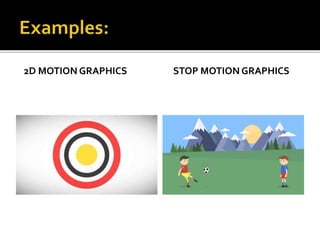 Motion graphics | PPTX