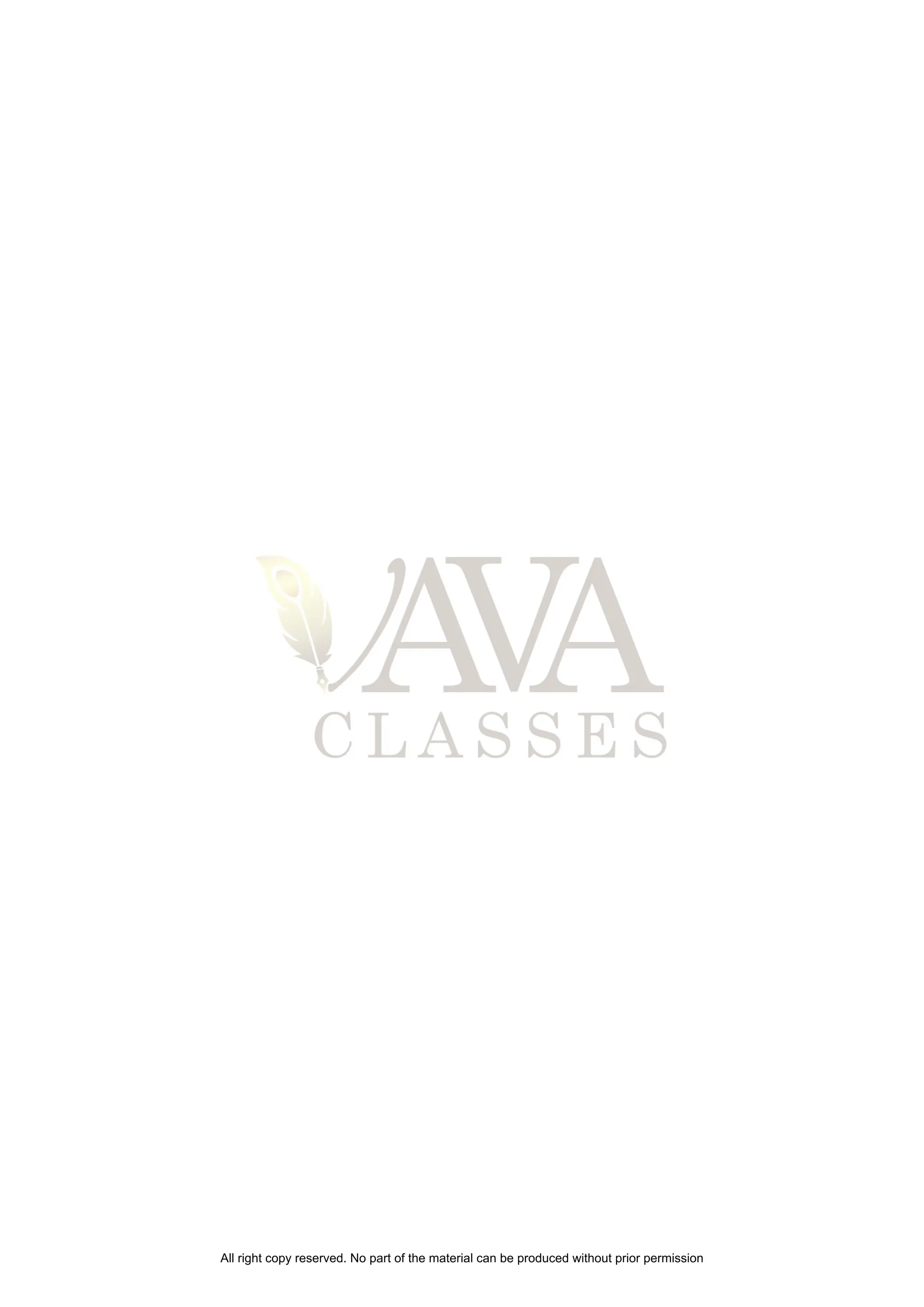 All right copy reserved. No part of the material can be produced without prior permission
 