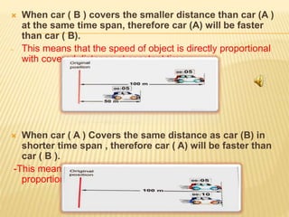 Motion in one direction 1 | PPTX