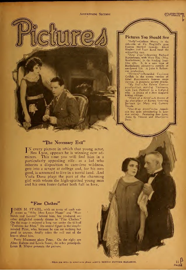 Motion Picture - Magazine, June 1925