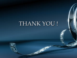 THANK YOU !THANK YOU !
 