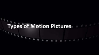 Types of Motion Pictures
 