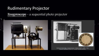 Rudimentary Projector
Zoogyroscope – a sequential photo projector
 
