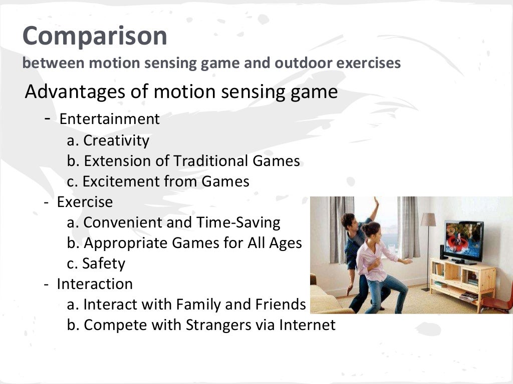 Motion sensing game
