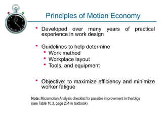 Motion Study In Workplace chapter 10 Motion Study and Work Design.pptx
