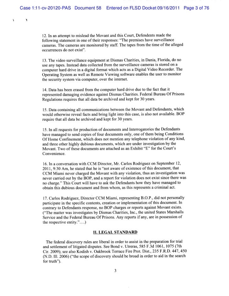 Motion To Compel Second Request For Production Of Documents First And Motion To Compel Second Request For Production Of Documents First And