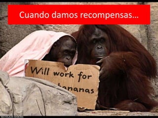 Cuando damos recompensas…