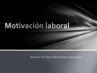 Alumno: Christian David Olmos Sarmiento
 