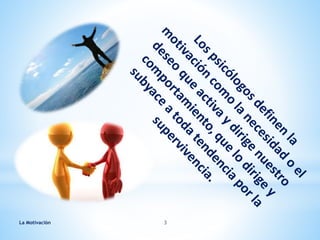 La Motivaciòn 3
 