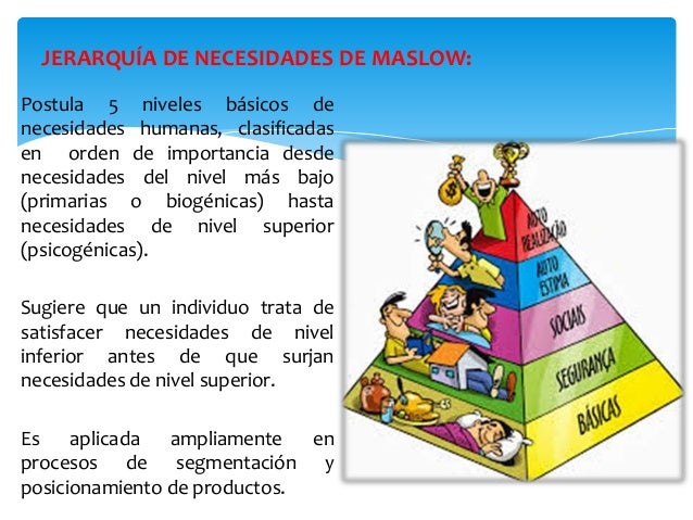 Motivacion del consumidor