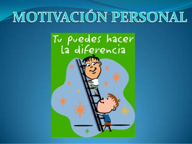 Motivacion personal